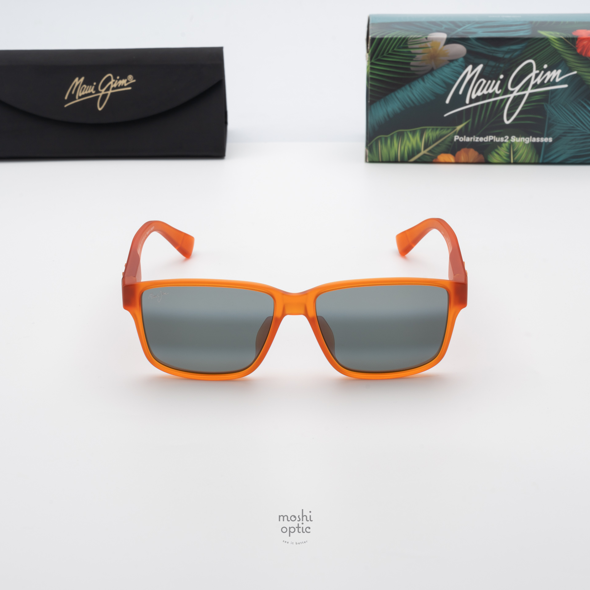 แว่นกันแดด Maui Jim KUNAIHI MJ688SA 004 Neutral Grey
