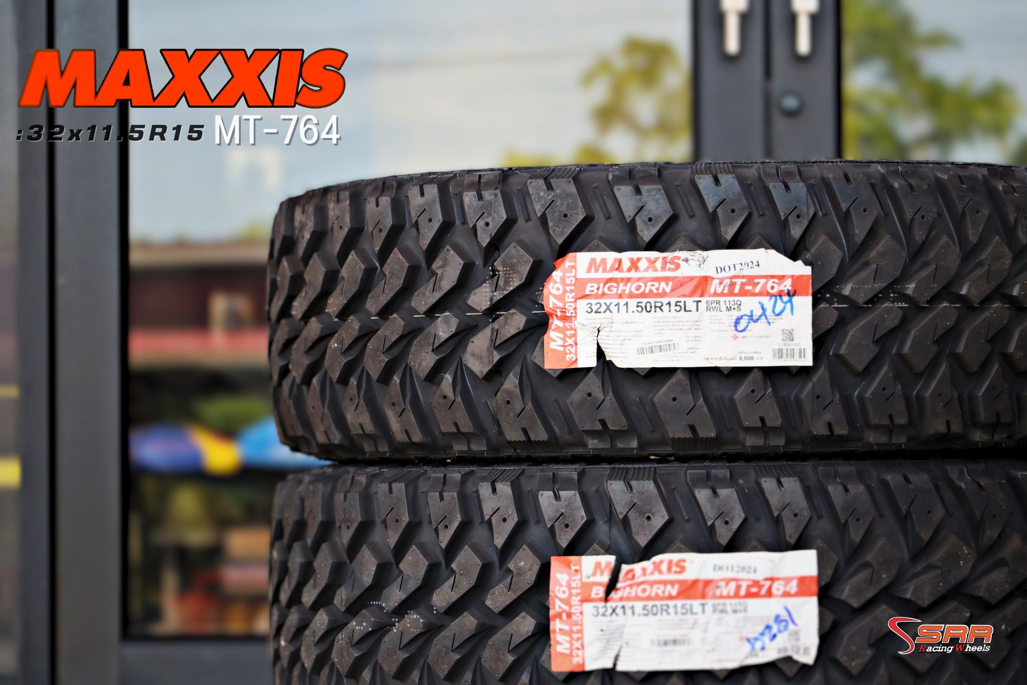 ยางใหม่ MAXXIS MT764 ปี24 32x11.5R15