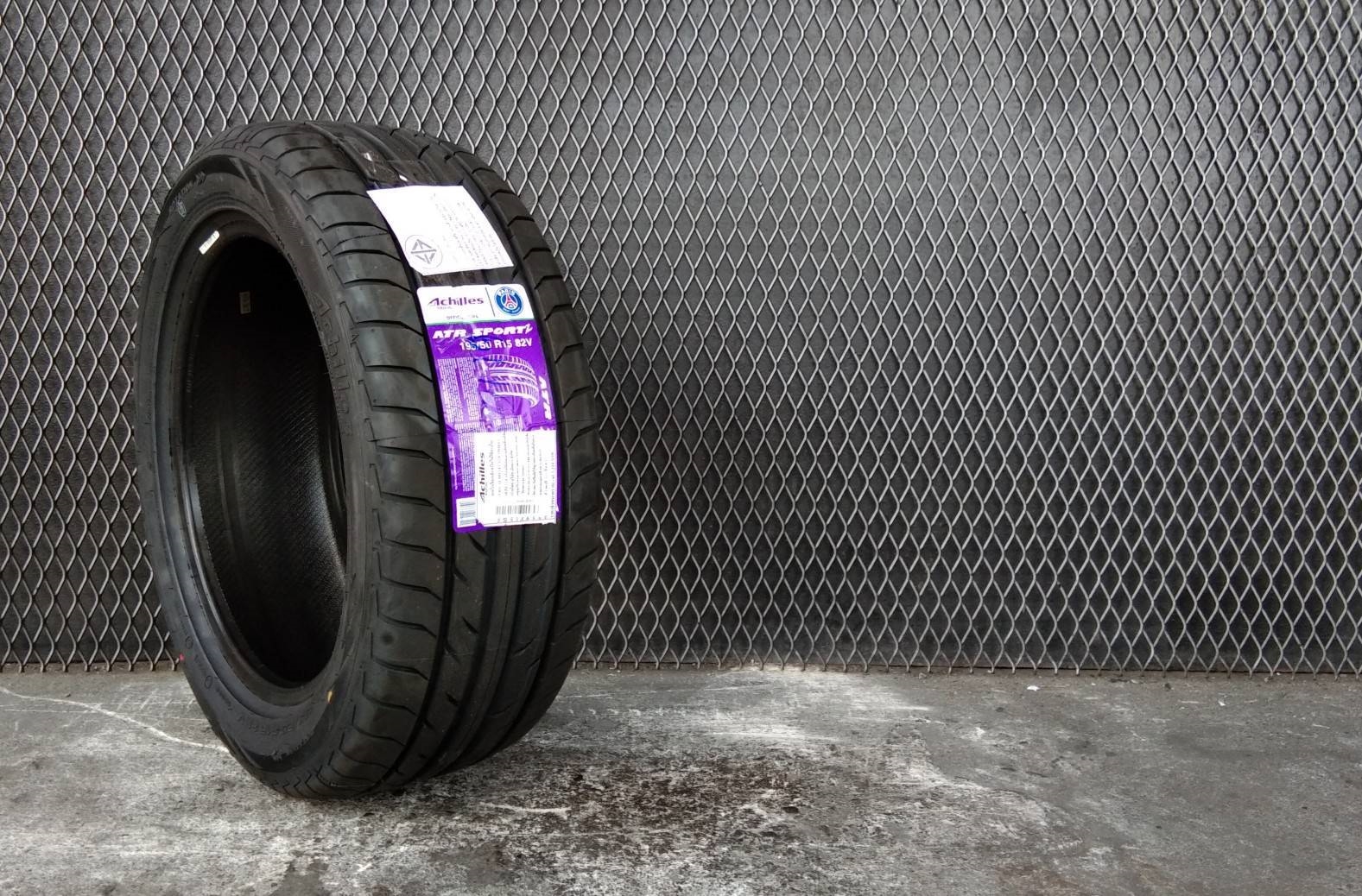 #แนะนำยางใหม่ #ACHILLES_ATR_SPORT2 195/50R15 เส้น 1750 ปี19 ปกติ 2500