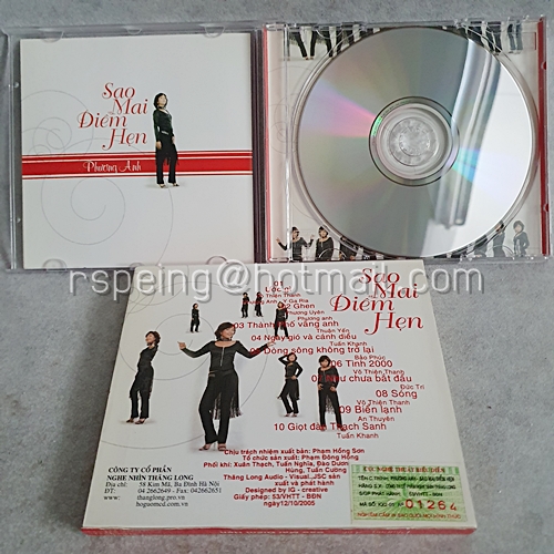 CD เพลงเวียดนาม Phương Anh : Sao Mai Điểm Hẹn