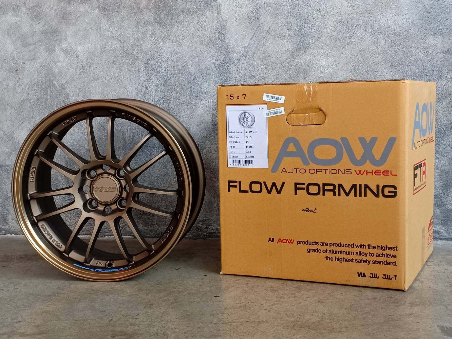 RE30 FLOWFORMING ล้อ AUTO OPTION ล้อเบา สินค้าราคาถูก