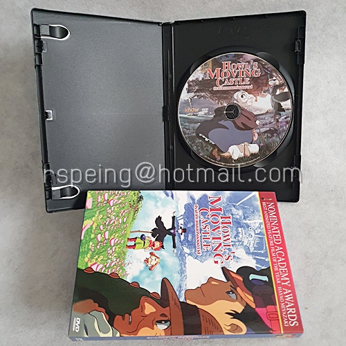 DVD ภาพยนตร์ญี่ปุ่น Howl's Moving Castle : ปราสาทเวทมนตร์ของฮาวล์