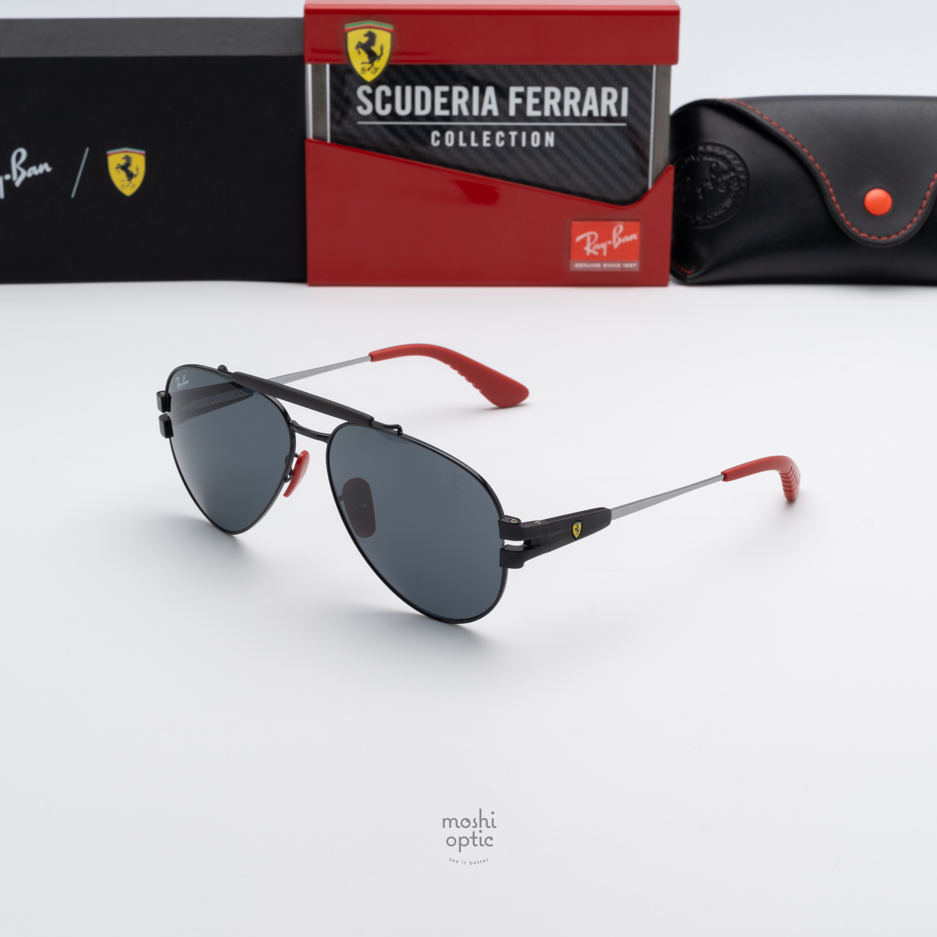 Ray-Ban RB3762M F00987 Polished Black