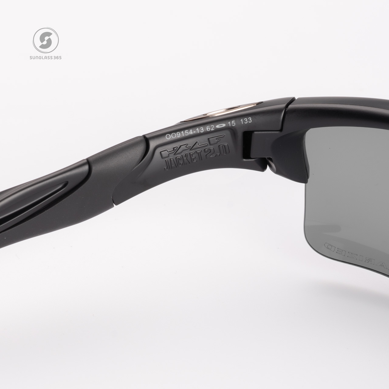 Oakley Half Jacket 2.0 XL OO9154-13 Matte Black Grey Polarized