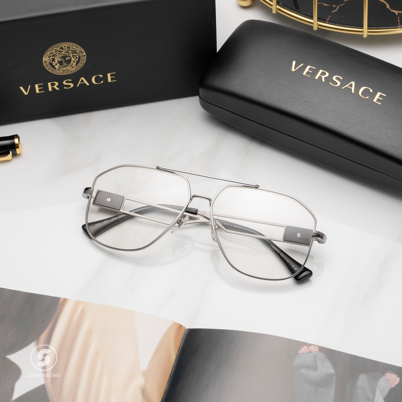 แว่นสายตา Versace VE1287 1001