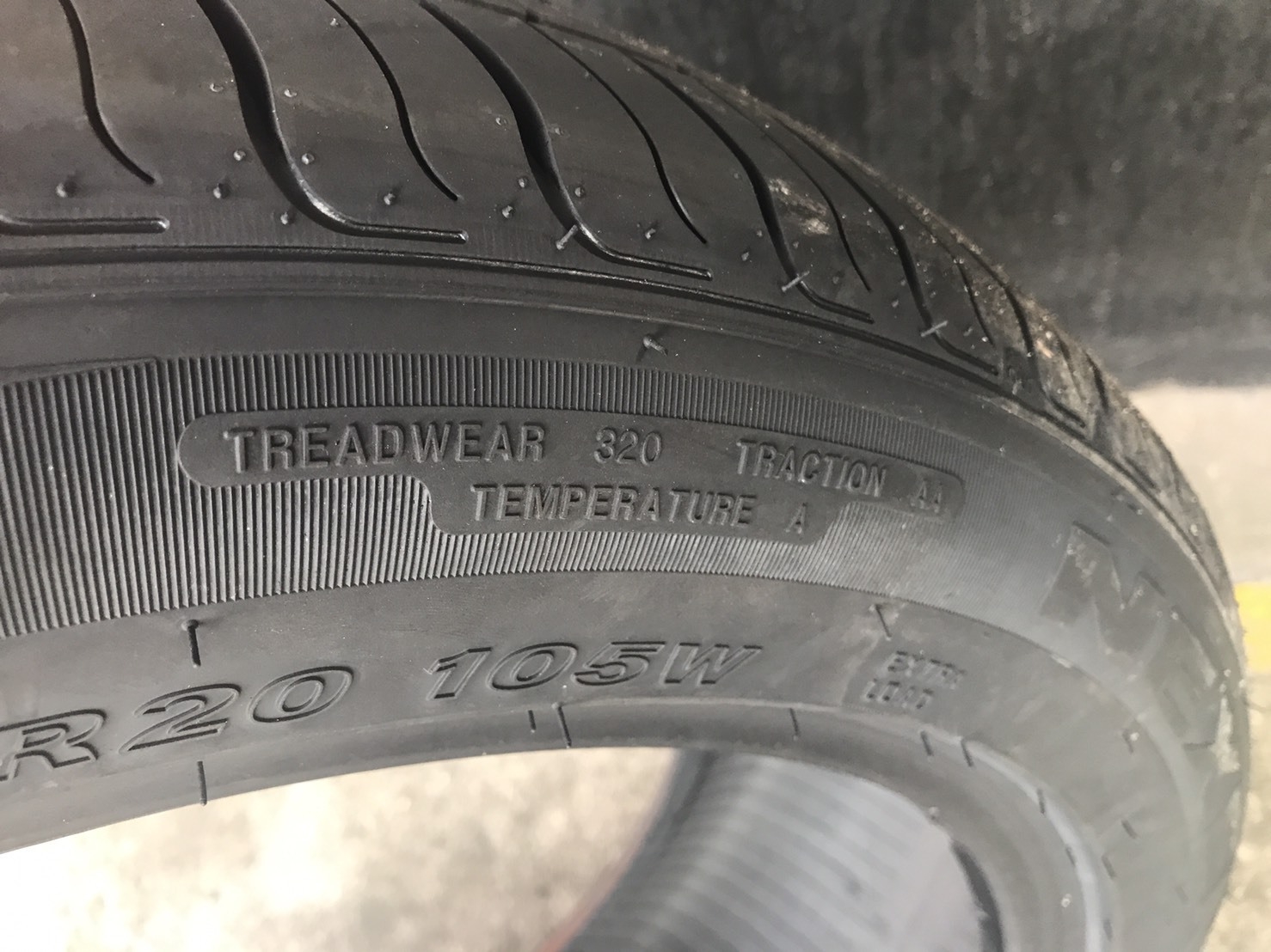 NEXEN RU1 255-45-20 เส้น 6500 ปี18