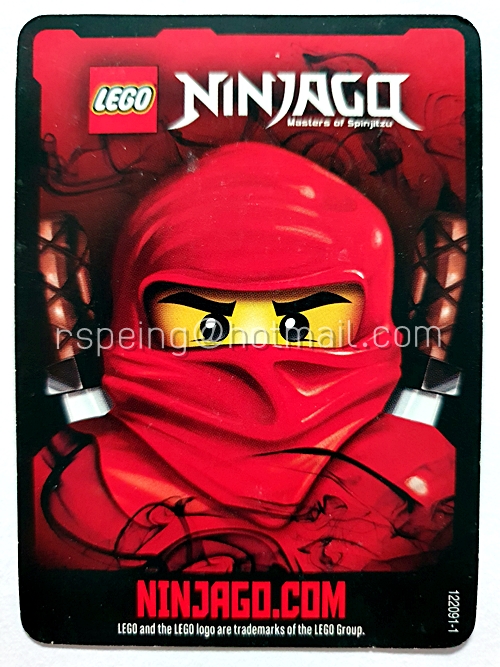 LEGO NinjaGo Card 2011 : Double Trouble (50/81)