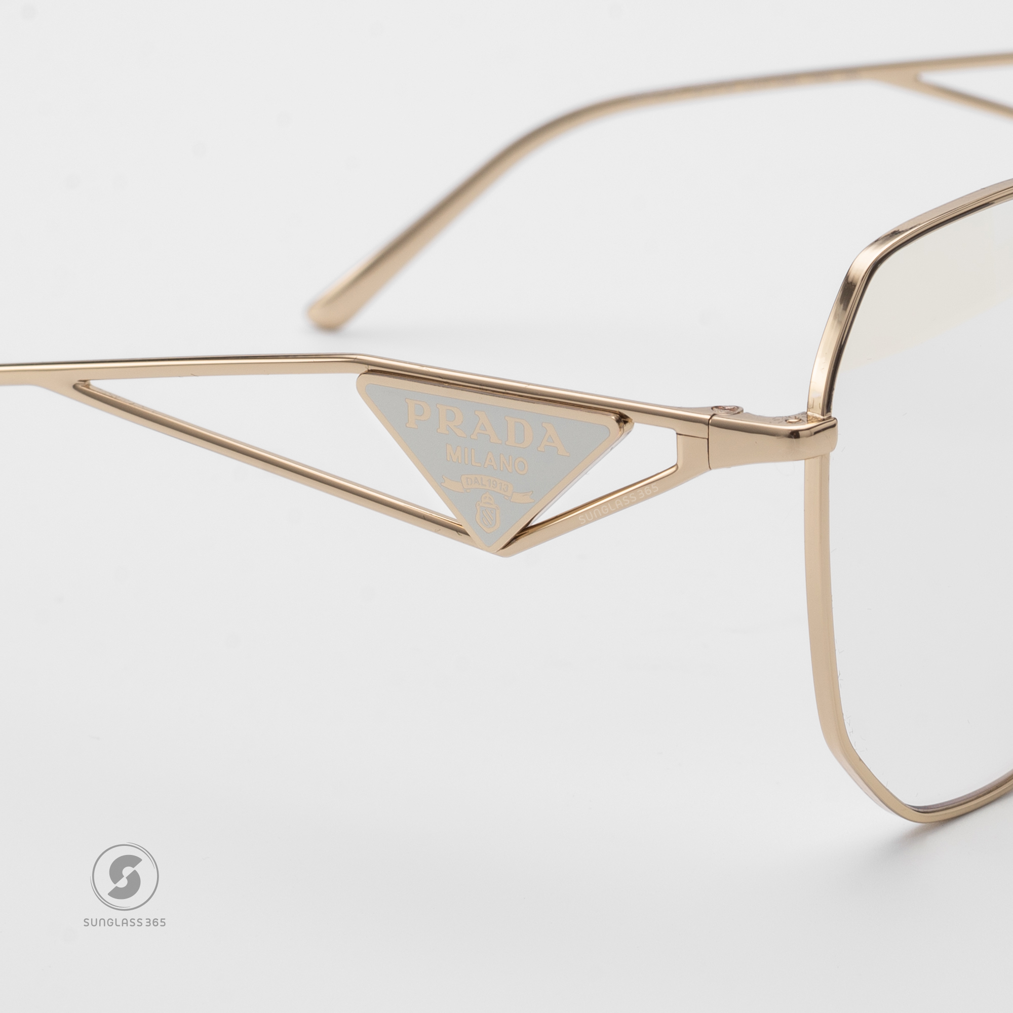 PRADA PR57YS ZVN08N Pale Gold