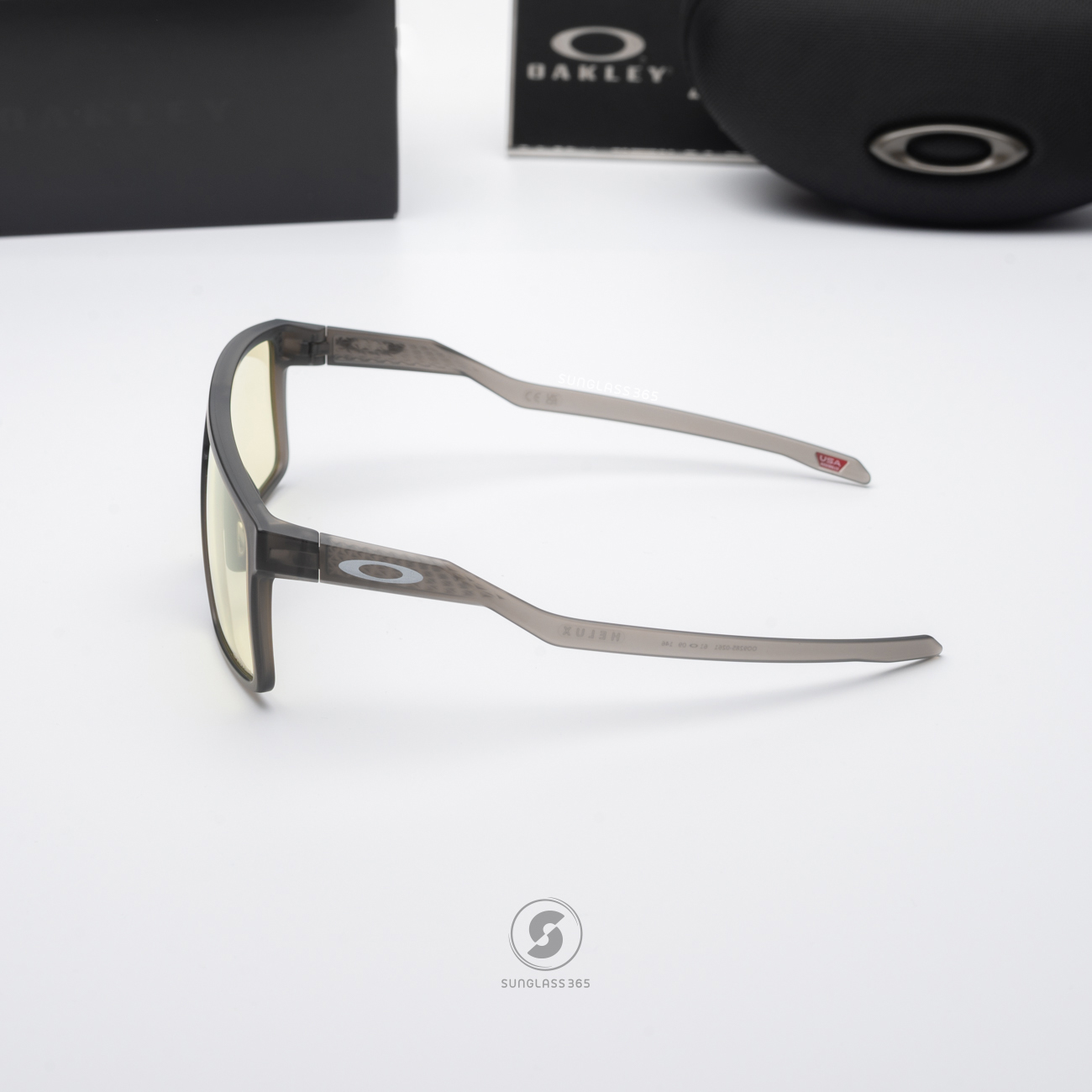 OAKLEY Helux OO9285-02 Matte Grey Smoke Prizm Gaming 2.0