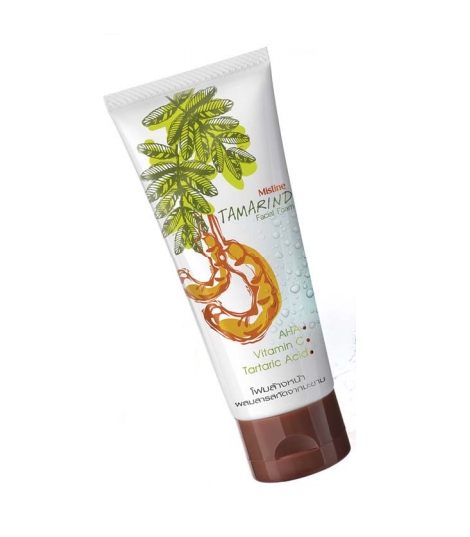 Mistine Tamarind Facial Foam 80g. / โฟมล้างหน้าสูตรมะขาม มิสทีน แทมมารินด์ 80 ก.