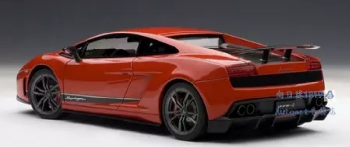 โมเดลรถยนต์ โมเดลรถเหล็ก lamborghini lp570 2