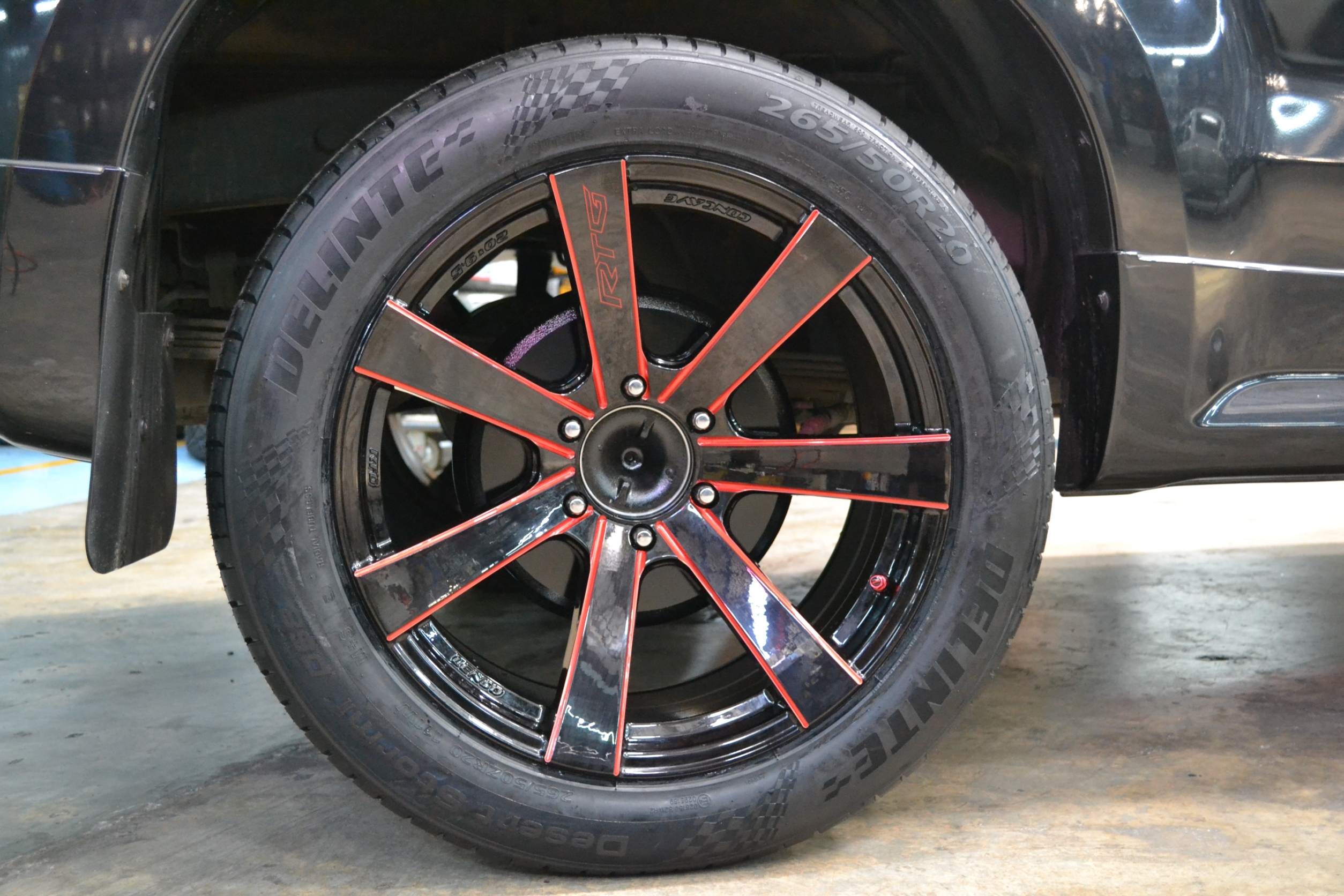 ล้อแท้ LENSO RTG ขอบ18พร้อมยางFALKEN ราคาถูก