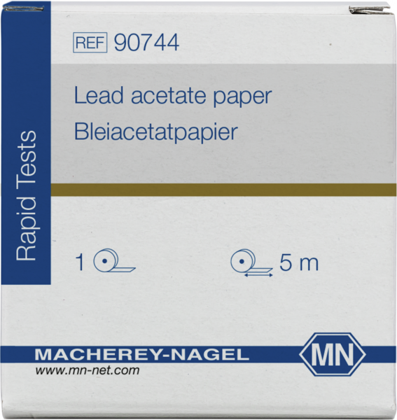 Lead acetate paper 90744 กระดาษทดสอบซัลไฟด์ 5 mg/L
