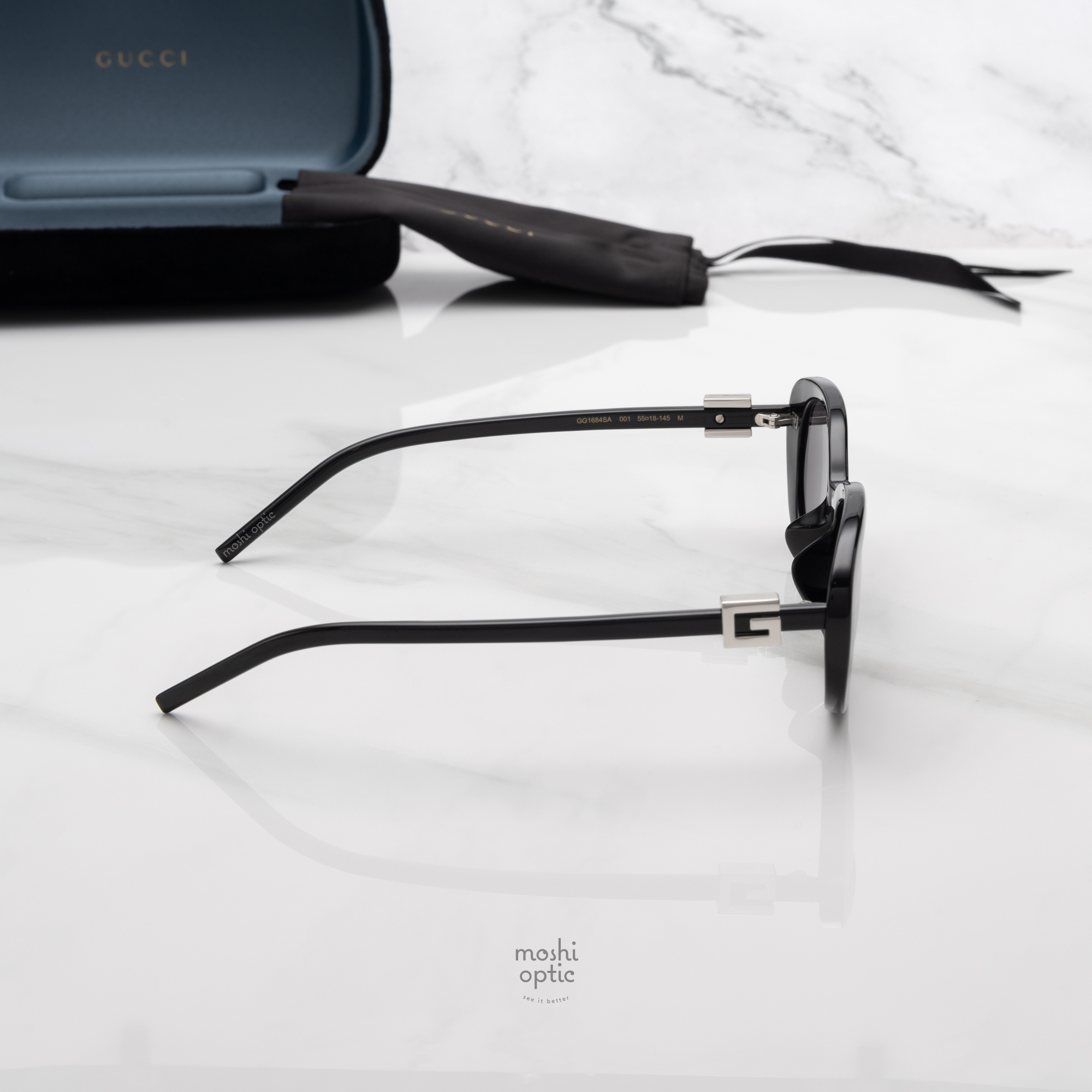 แว่นกันแดด Gucci GG1684SA 001