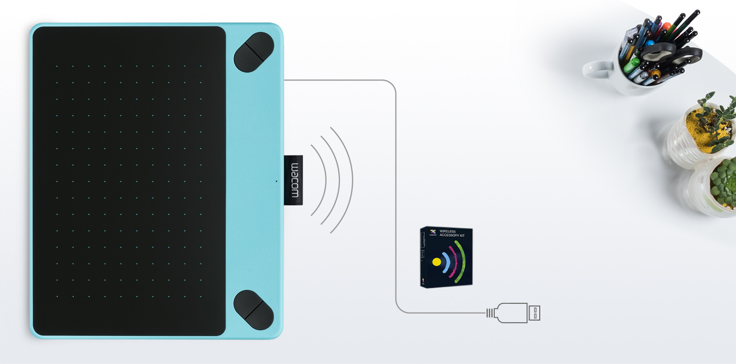 Intuos Draw Mint Blue