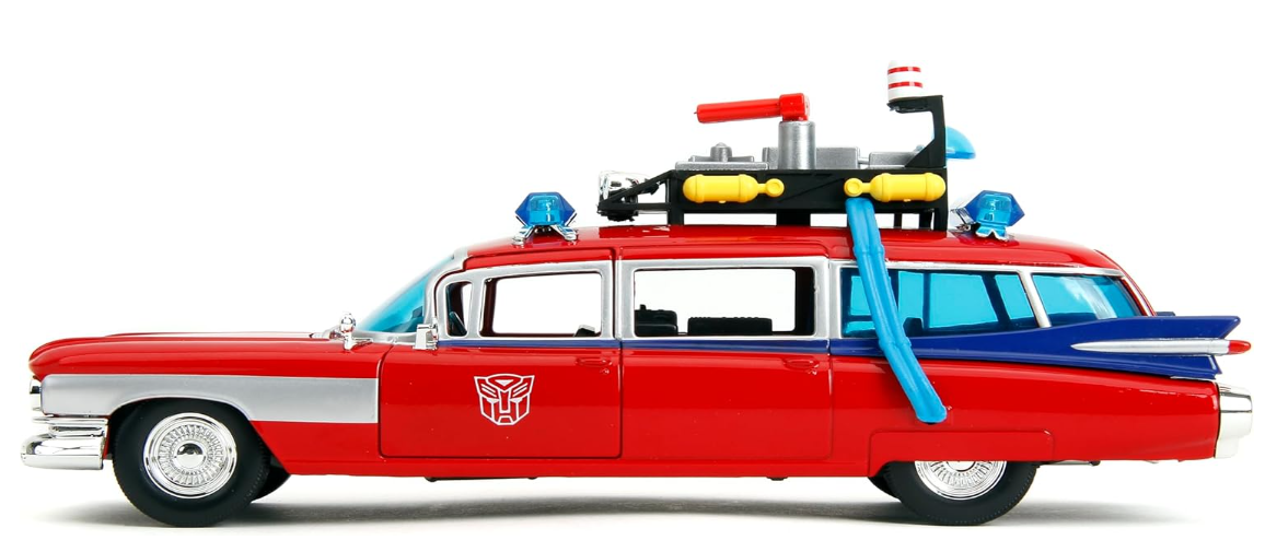 โมเดลรถ โมเดลรถยนต์ Ghost Buster and transformer 2