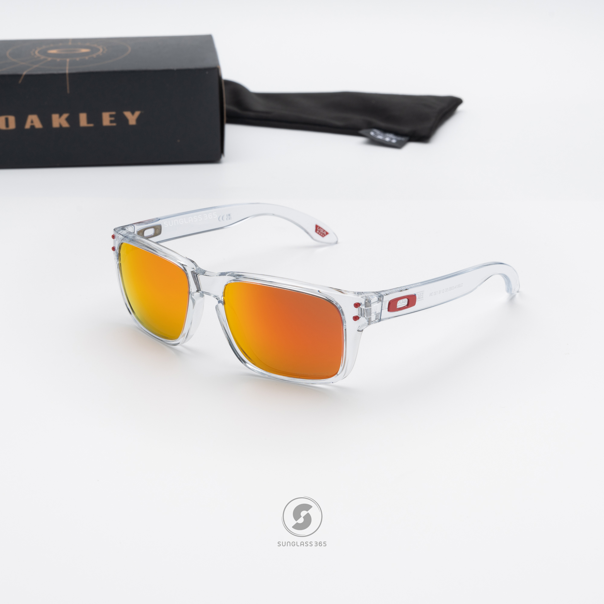 Oakley Holbrook XXS OJ9014-03 Clear Prizm Ruby