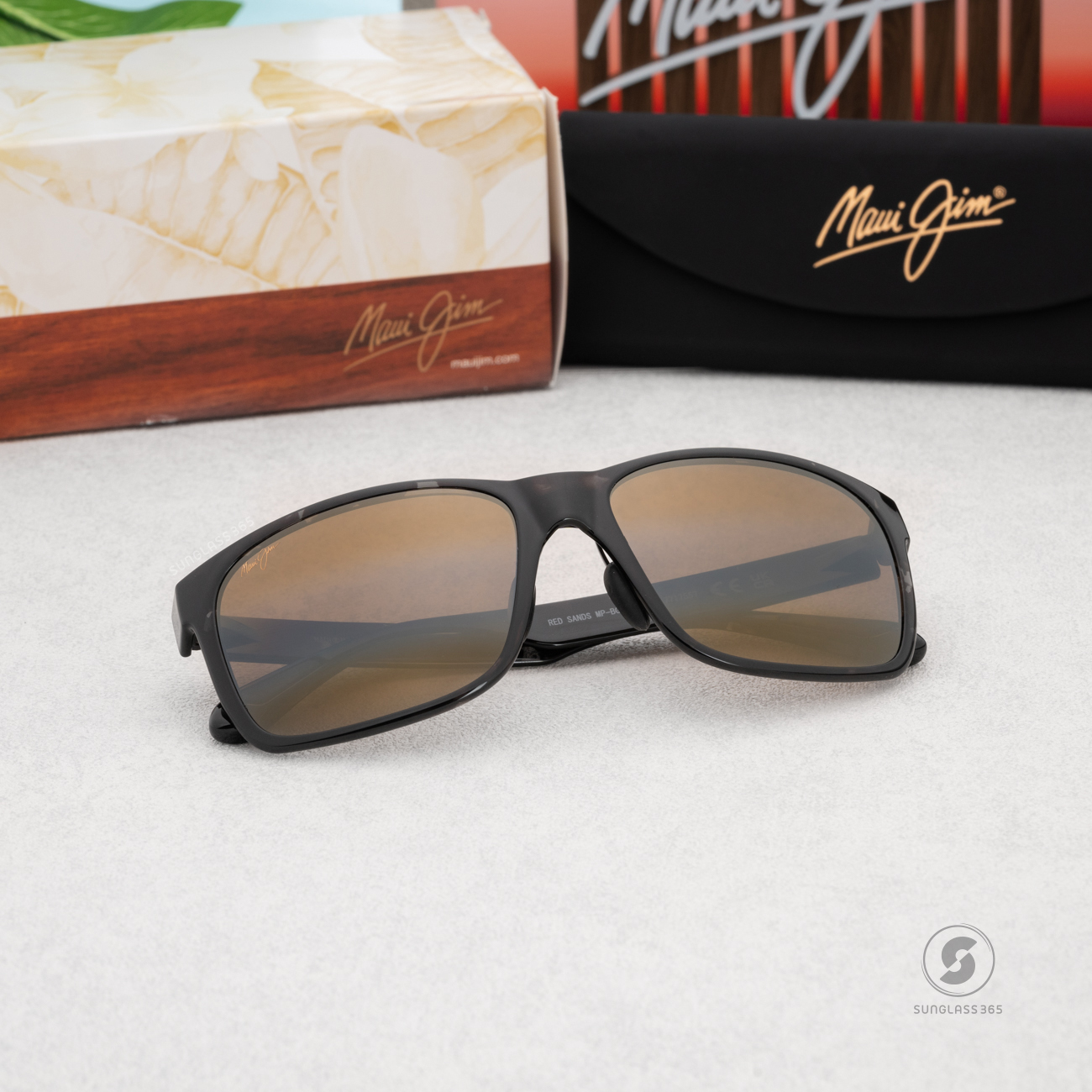 แว่นกันแดด Maui Jim RED SANDS MJ H432 11T HCL Bronze
