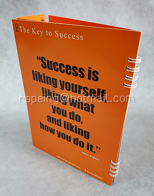 ปฏิทินตั้งโต๊ะ Boston Bright Language School 2014 (2557) Calendar Notebook 2014