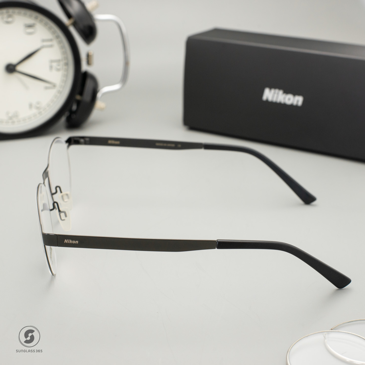 NIKON Frame SEAMLESS COLLECTION NP0005 093 Shiny Dark Gun