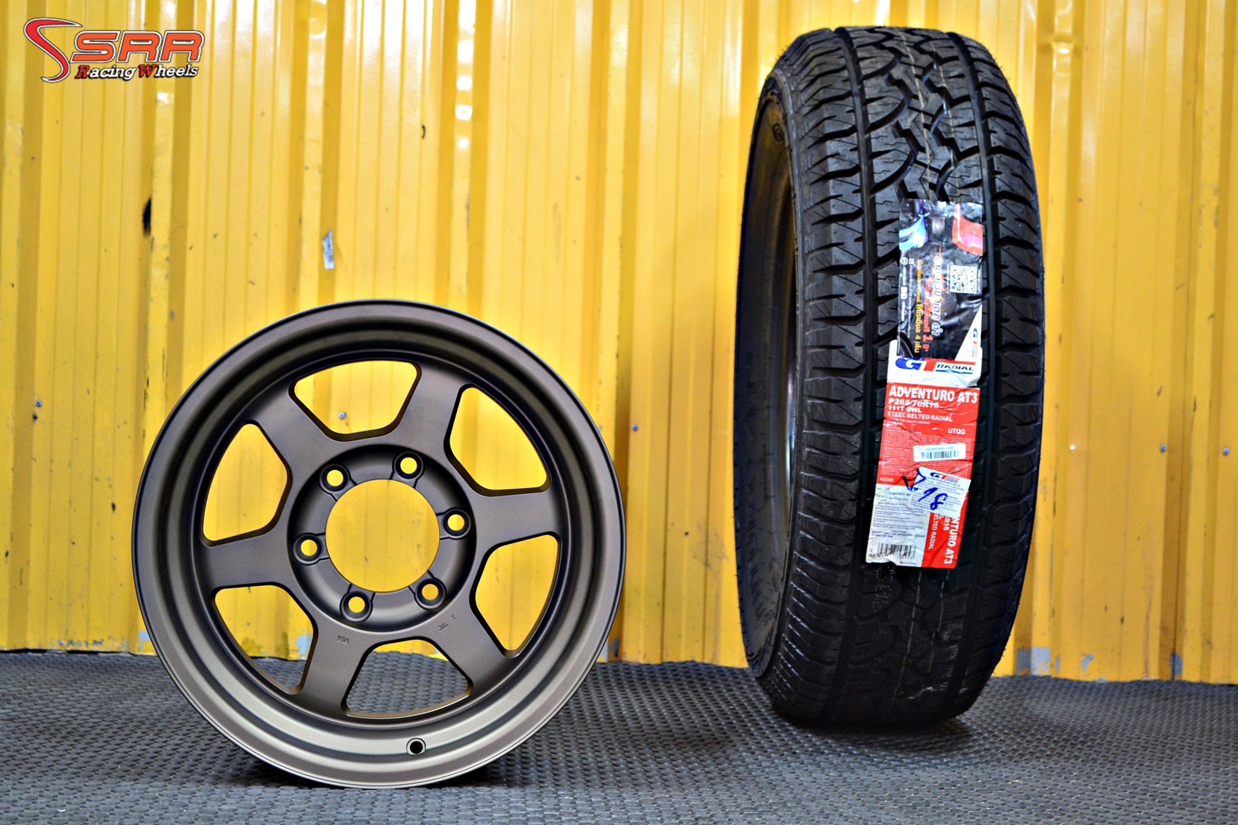 TE37X ขอบ16 ยาง GT ดอก AT