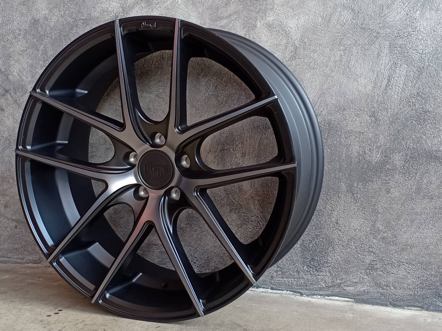 NICHE-TARGA 20X8.5 5X112 42 66.53 MATTE BLACK/MACHINED/DDT/MATTE CLEAR