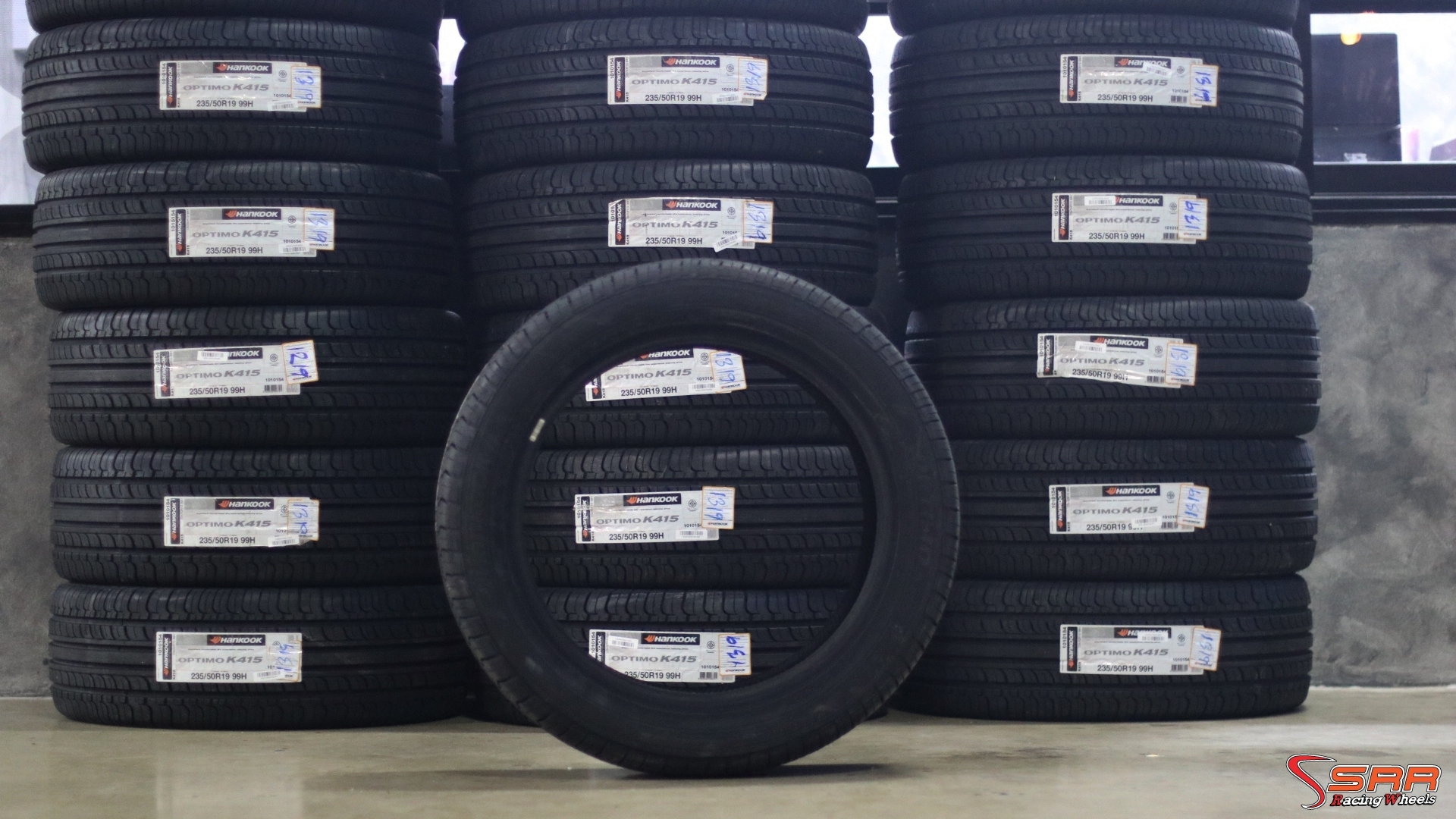 ยางสำหรับ แคปติว่า HANKOOK 235/50-19 ปี19 ราคาถูก