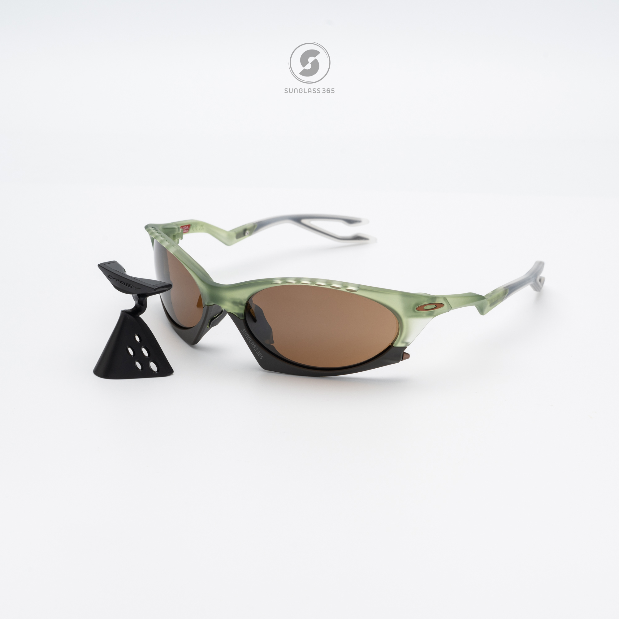 OAKLEY Plantaris OO9437-03 Matte Transparent Fern Prizm Tungsten