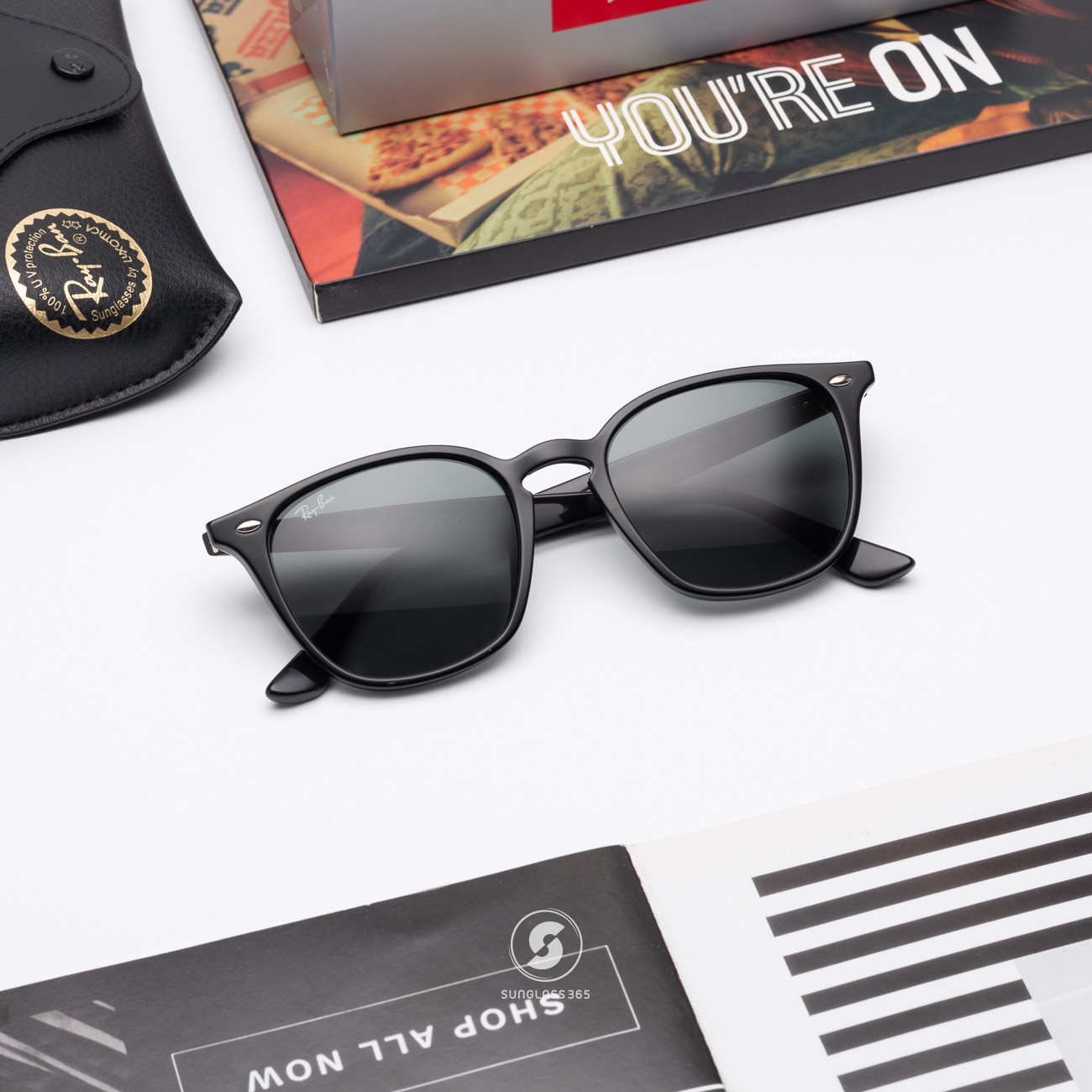 Ray-Ban RB4258F 601/71 Green