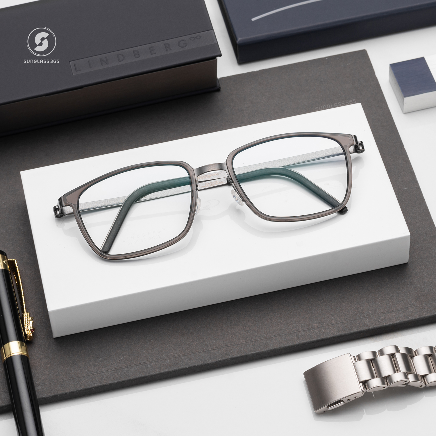 แว่นสายตา Lindberg Strip Titanium 029 13C87 9760 T207 PU9