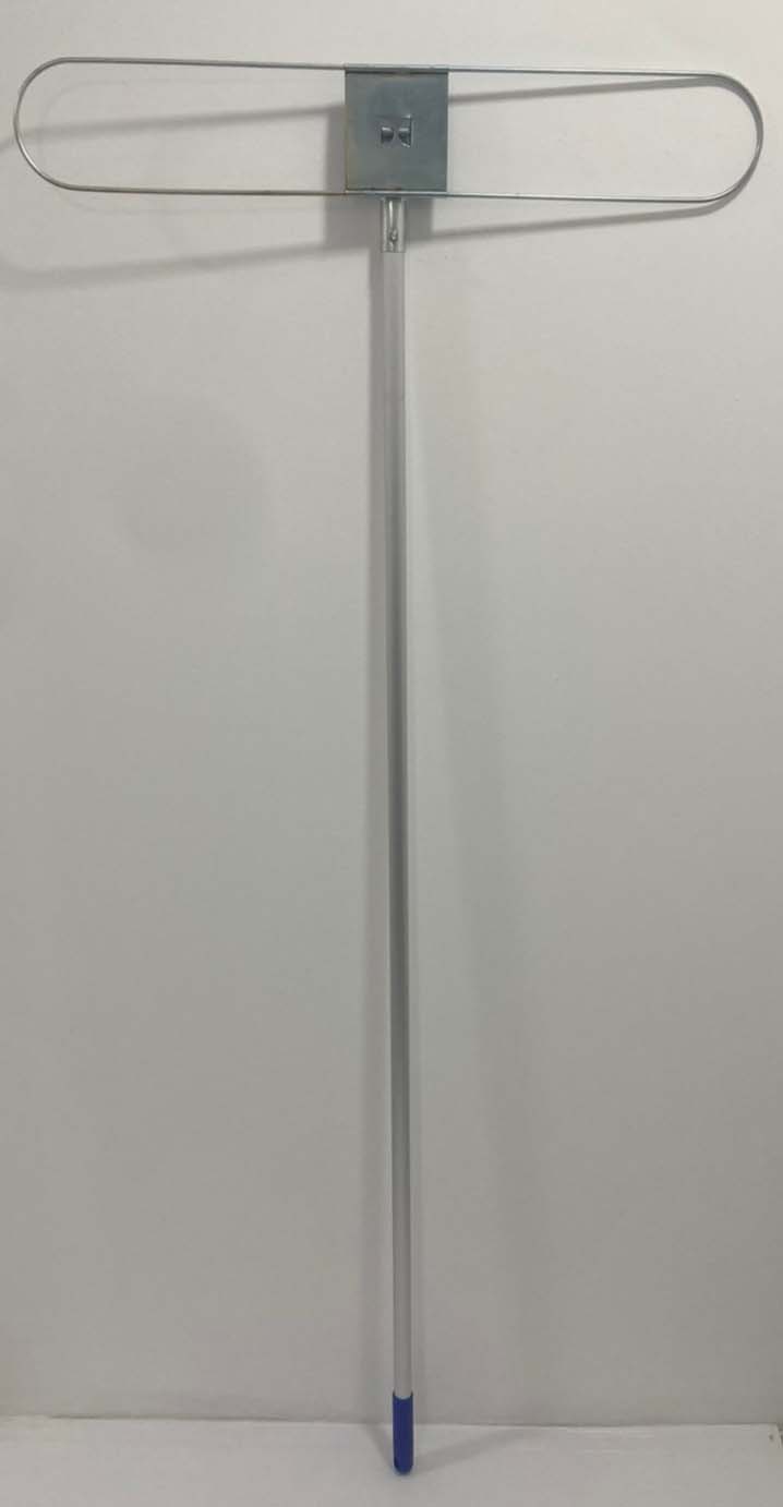 อะไหล่ด้ามพร้อมแท่นไม้ดันฝุ่นแบบผ้าผูก 30 นิ้ว