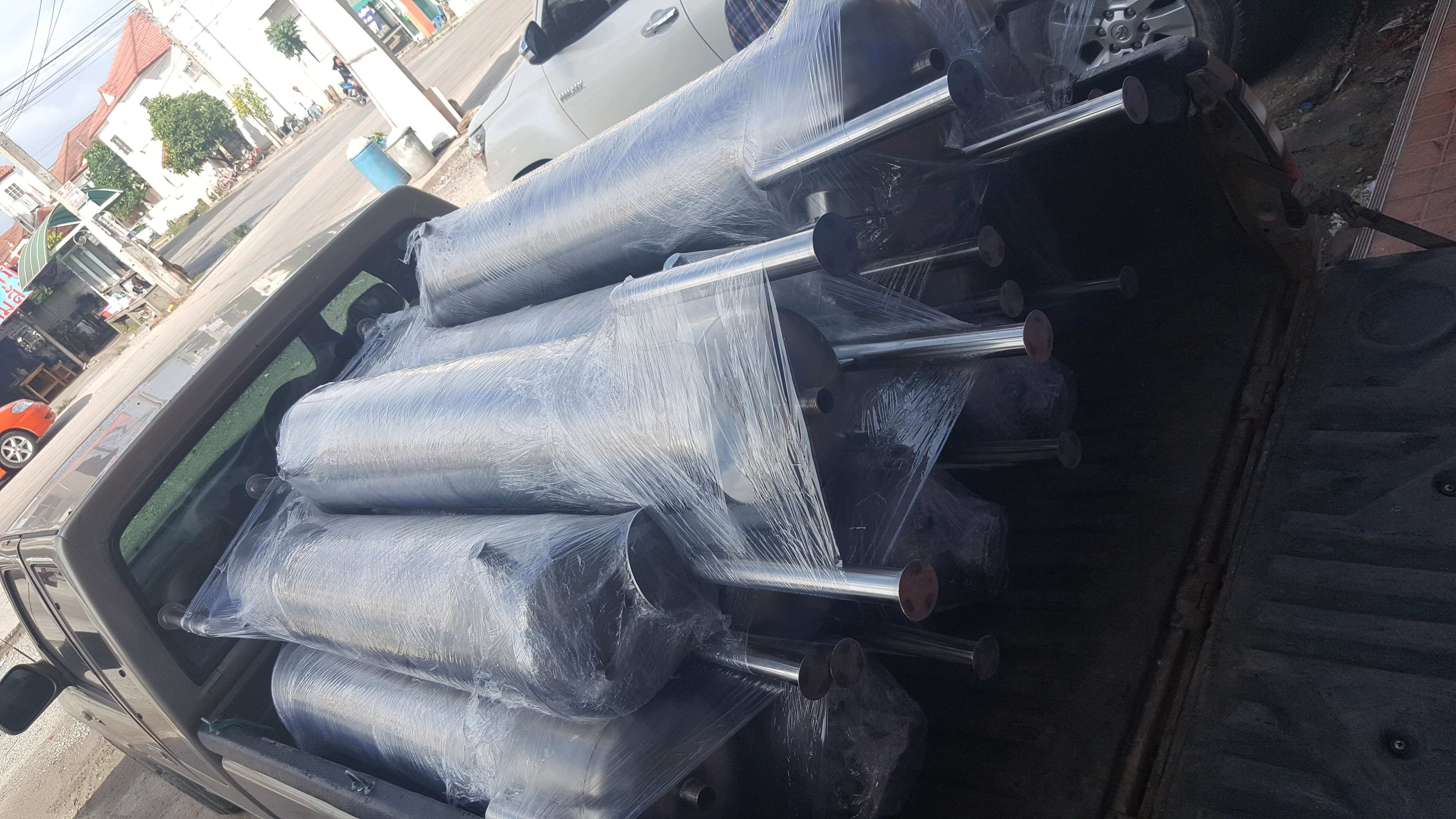 ถังกรองสแตนเลสขนาด12นิ้ว(120x1.5mm.)