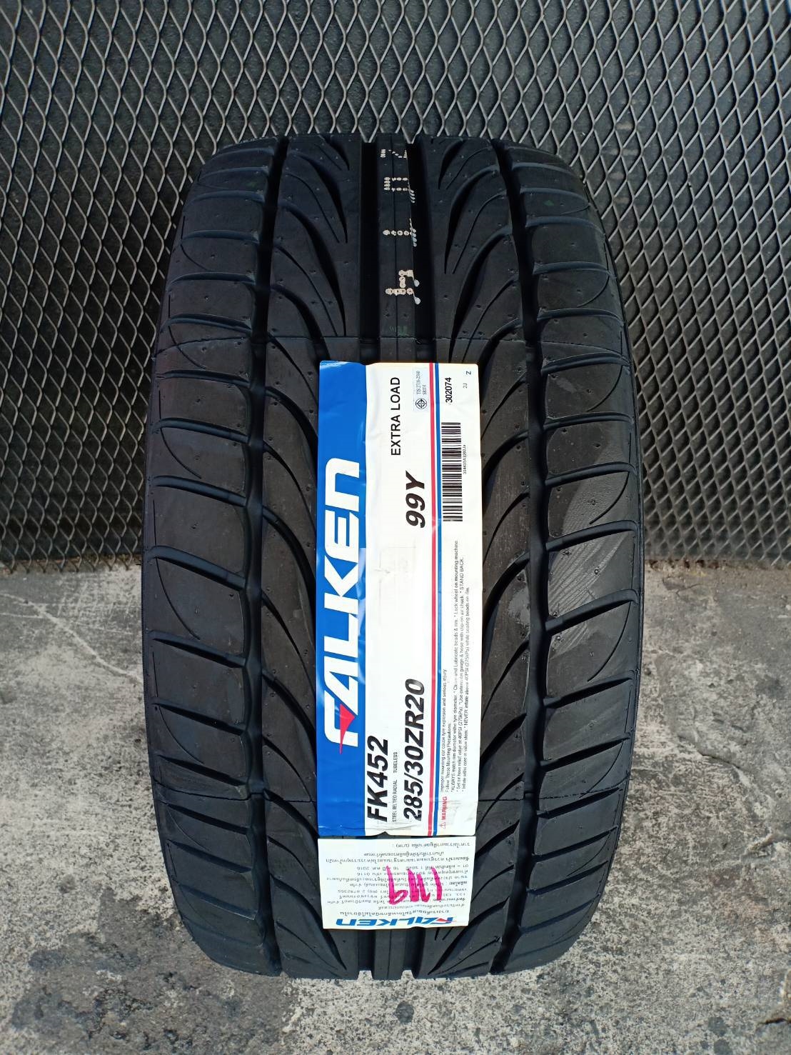 #แนะนำยางใหม่ #คุณภาพดีเยี่ยม #ราคาสุดคุ้ม #FALKEN_FK452 285/30R20 ปี19