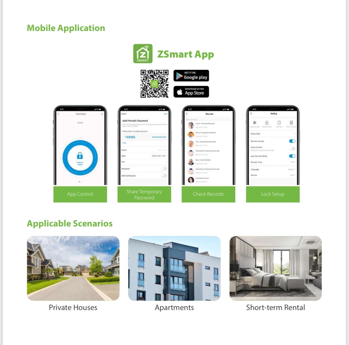 Digital Door Lock ZKTECO รุ่น ML100