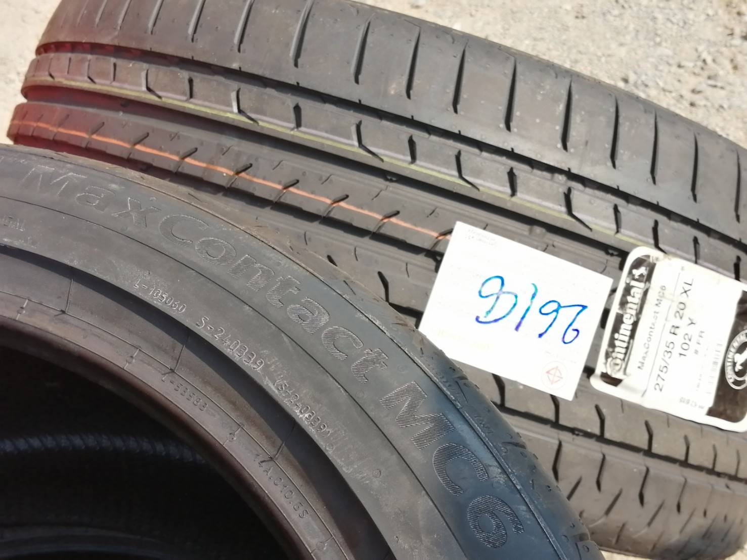 CONTINENTAL MC6 275/35-20 ปี18 ราคาลดพิเศษ