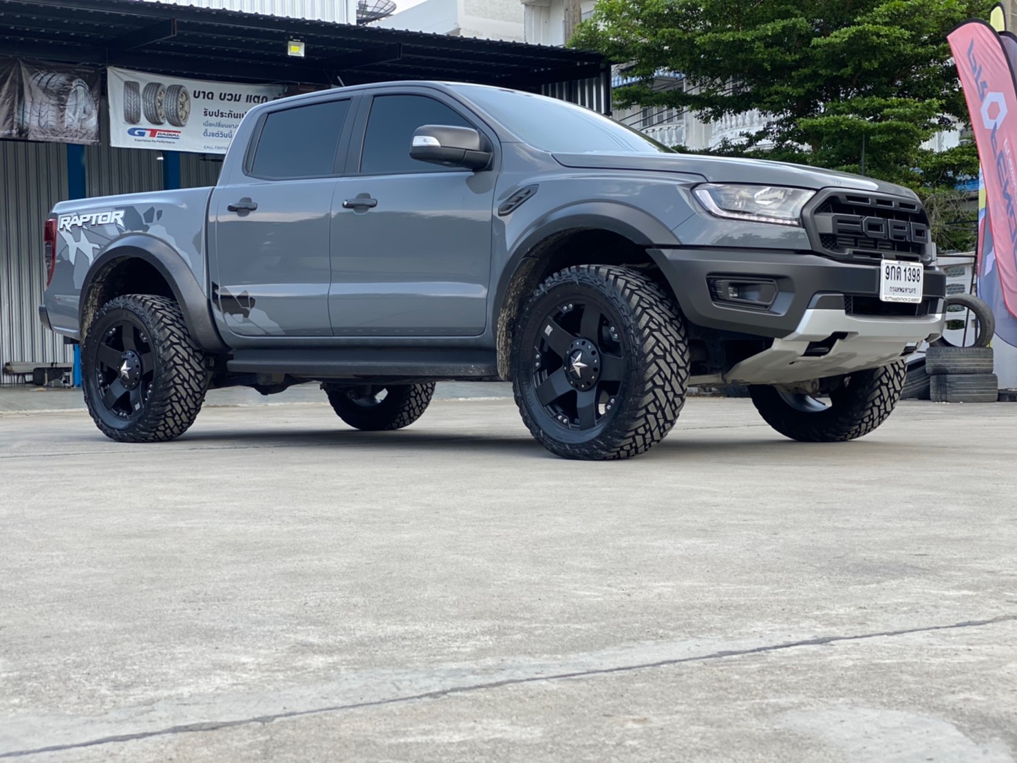 ล้อแท้ CAPTAINAMERICA ขอบ20 ใส่ RAPTOR