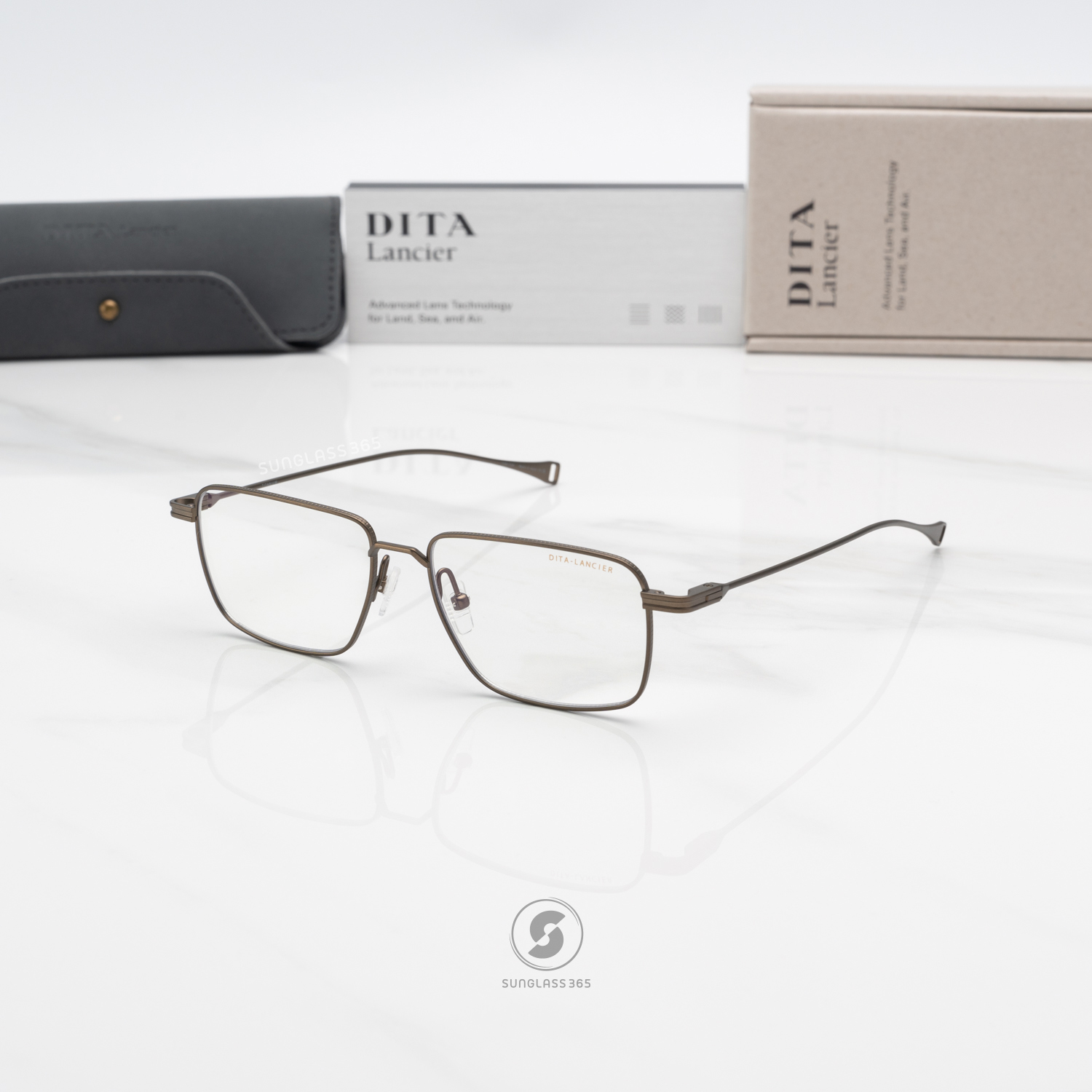 แว่นสายตา DITA LANCIER DLX124 A 02 with Blue Control Lens