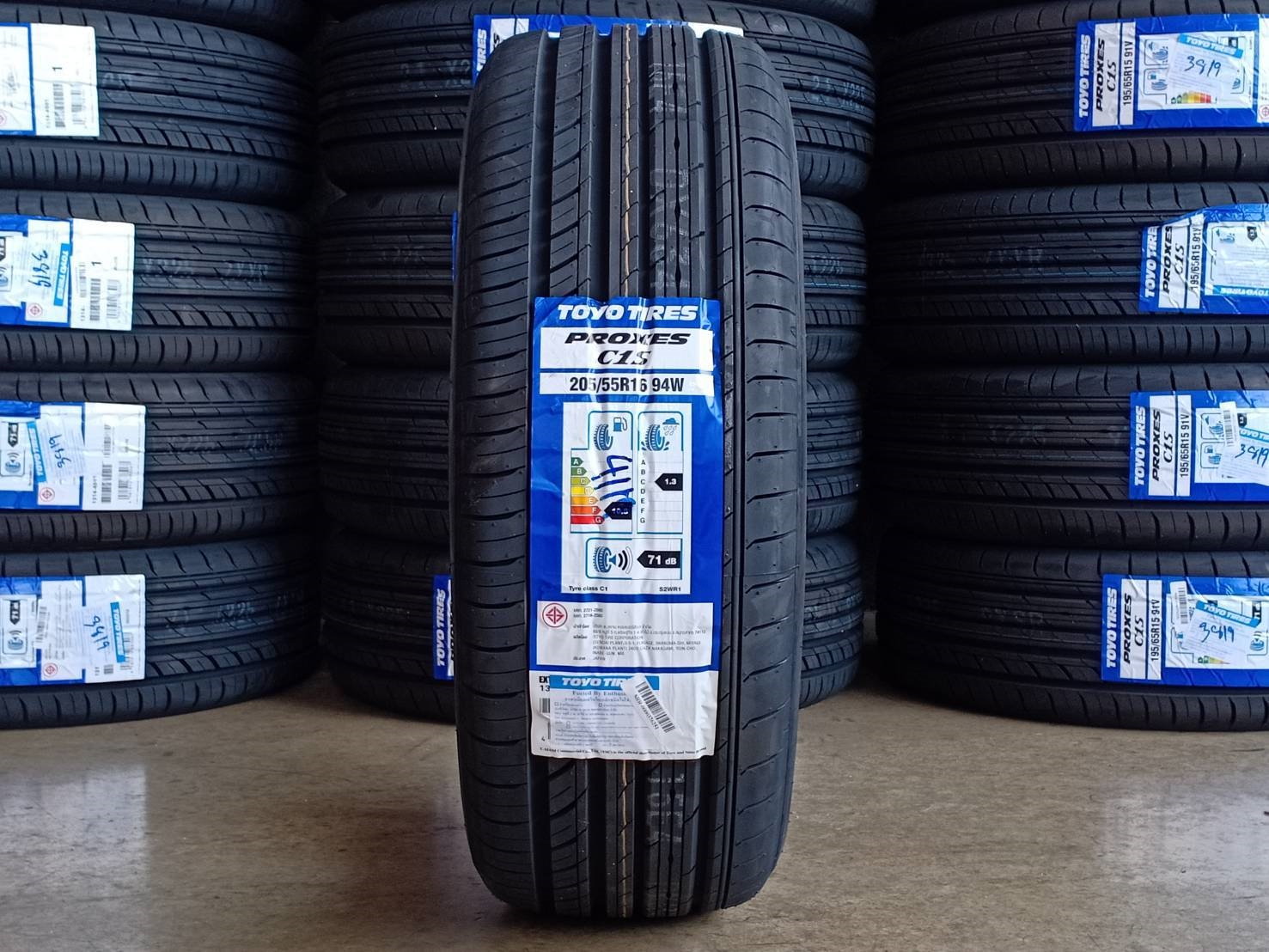 TOYO PROXES C1S 205/55R16 94W (ปี19)