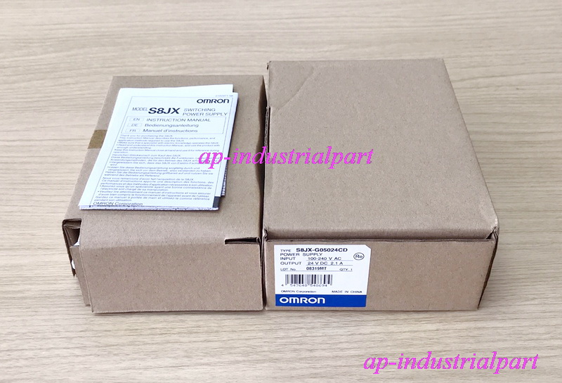 OMRON S8JX-G05024CD สวิตชิ่งเพาเวอร์ซัพพลาย สินค้าใหม่