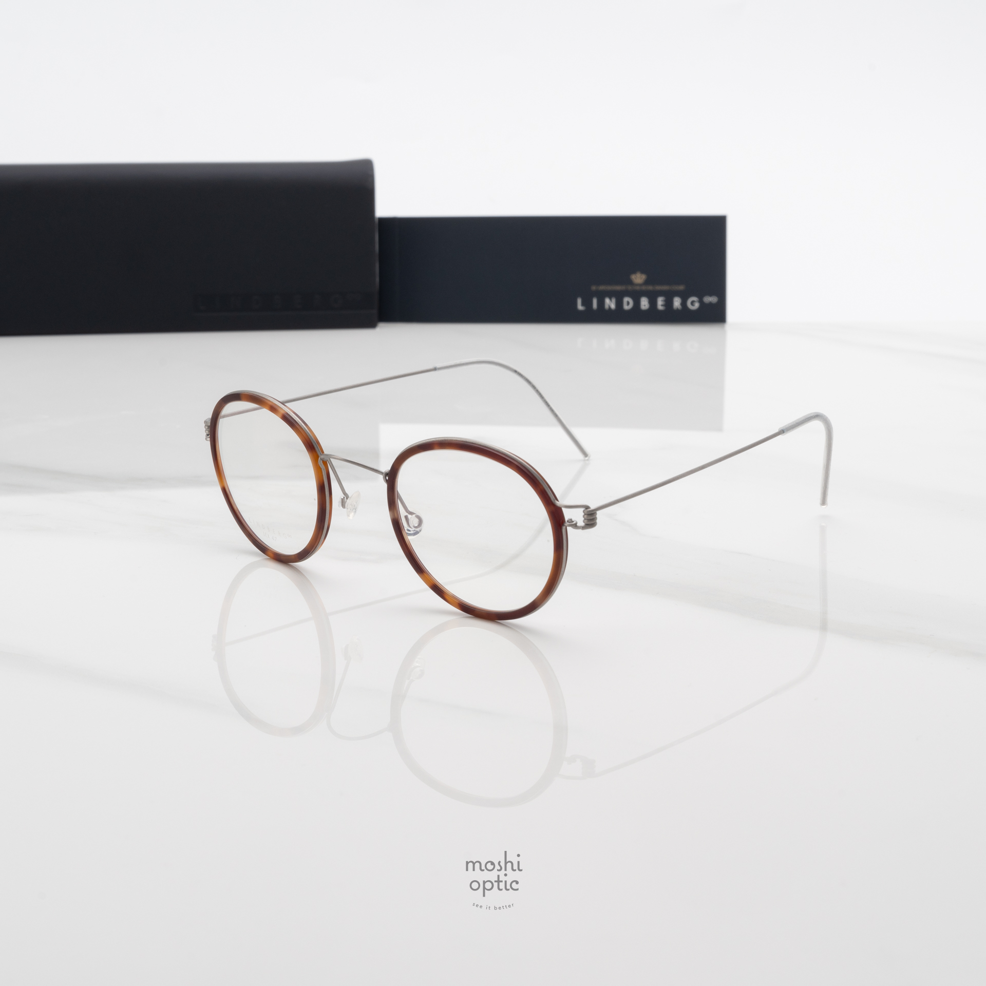 แว่นสายตา Lindberg Air Titanium Rim 086 1505L Lex 10