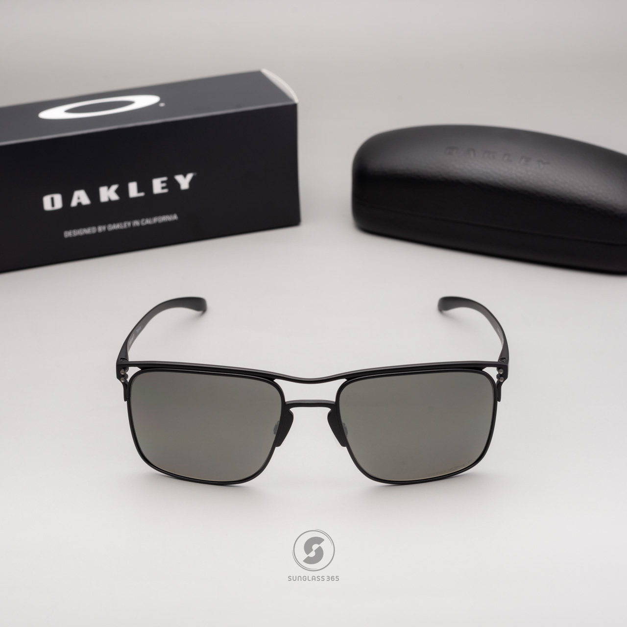 Oakley HOLBROOK TI OO6048-02 Satin Black Prizm Black Polarized