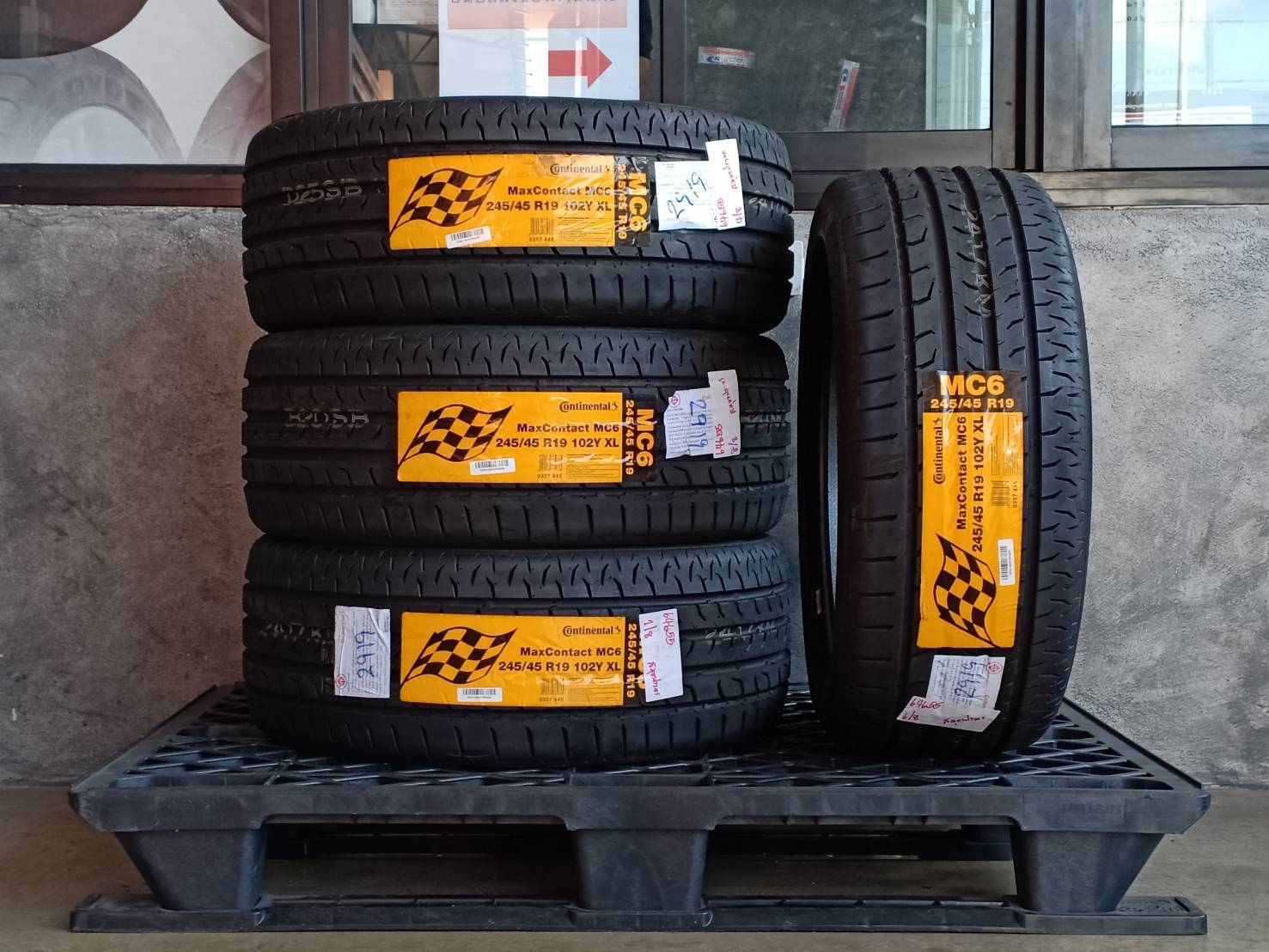 CONTINENTAL CONTACT MC6 245/45R19 ปี19