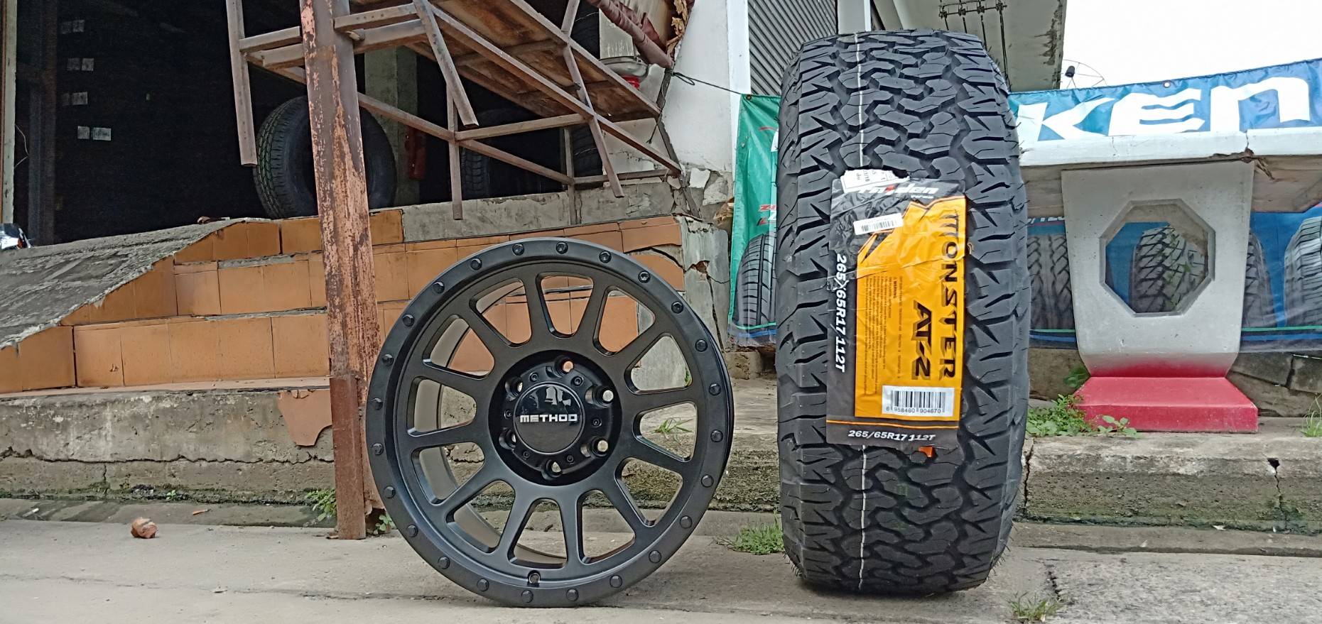 METHOO OFF ROAD ลายใหม่ มาแรง จับคู่ยางโปรโมชั่น