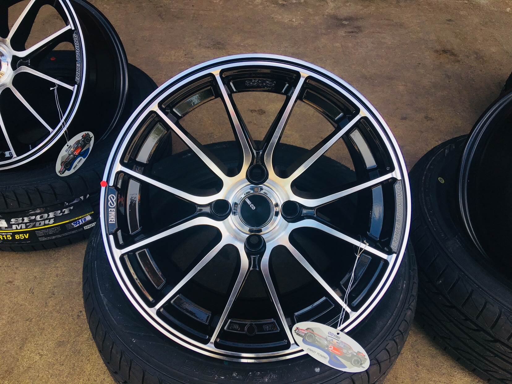 ล้อแท้ ENKEI TUNING SC48 ขอบ 15 ราคาถูกที่สุด