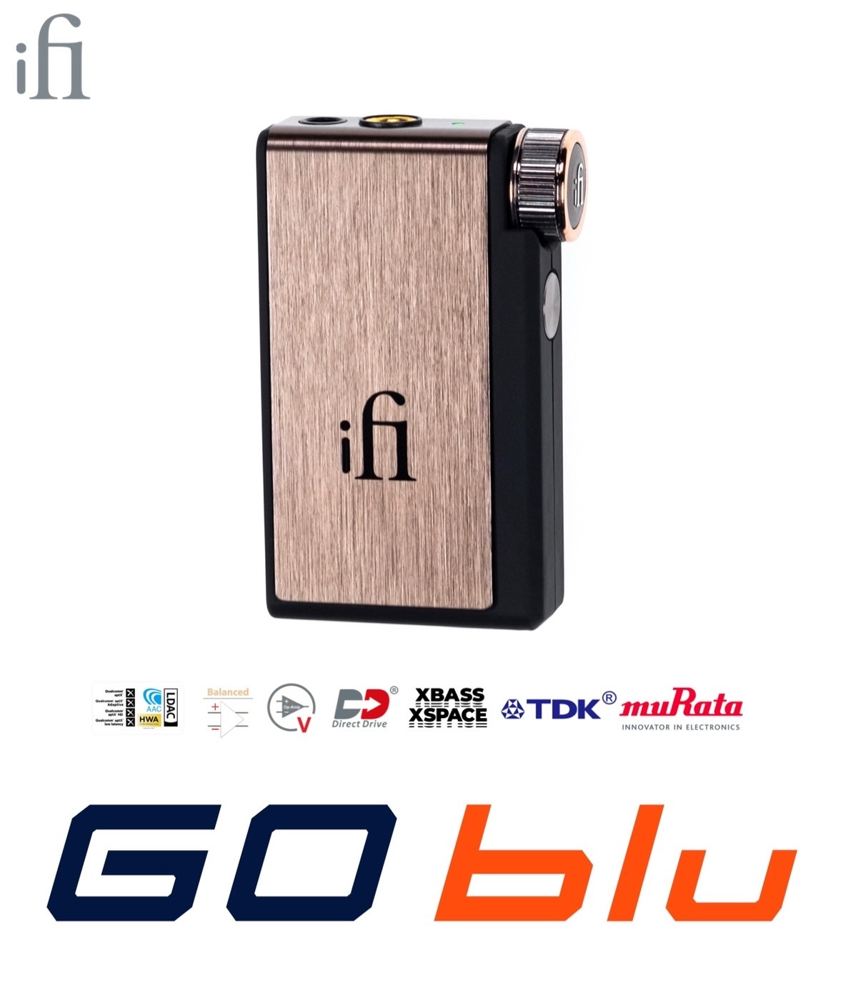 iFi GO blu คือ DAC/ Headphone Amp/ Bluetooth ขนาดพกพา