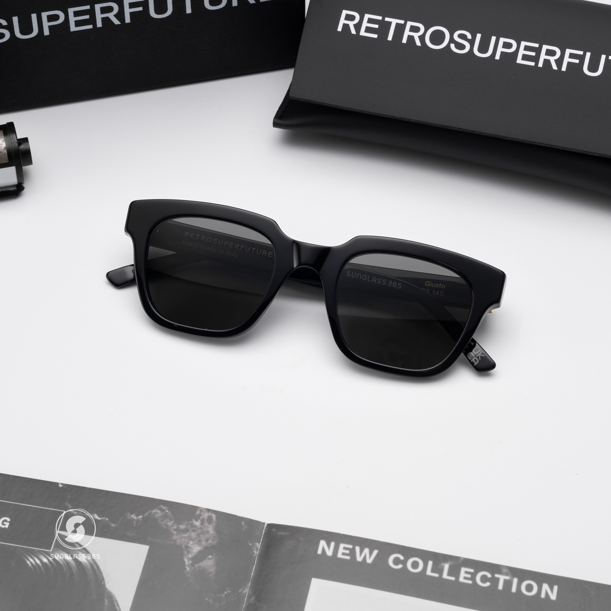 แว่นกันแดด SUPER SP QQU GIUSTO Black