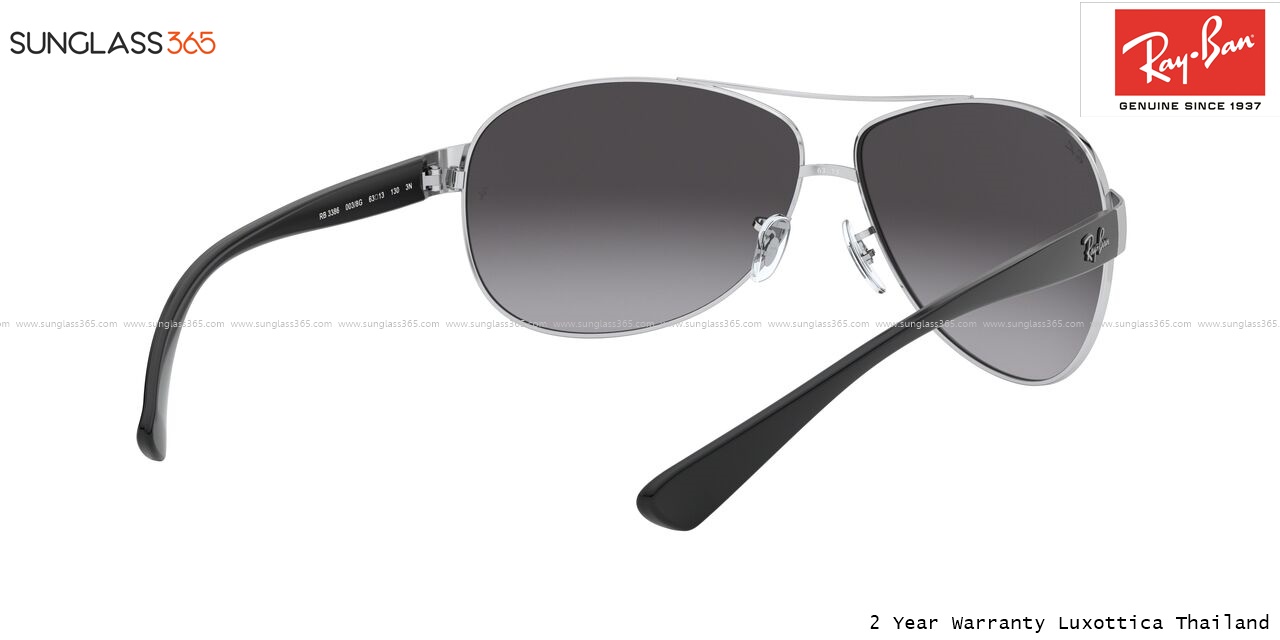 Ray Ban RB3386 003/8G Silver Aviator