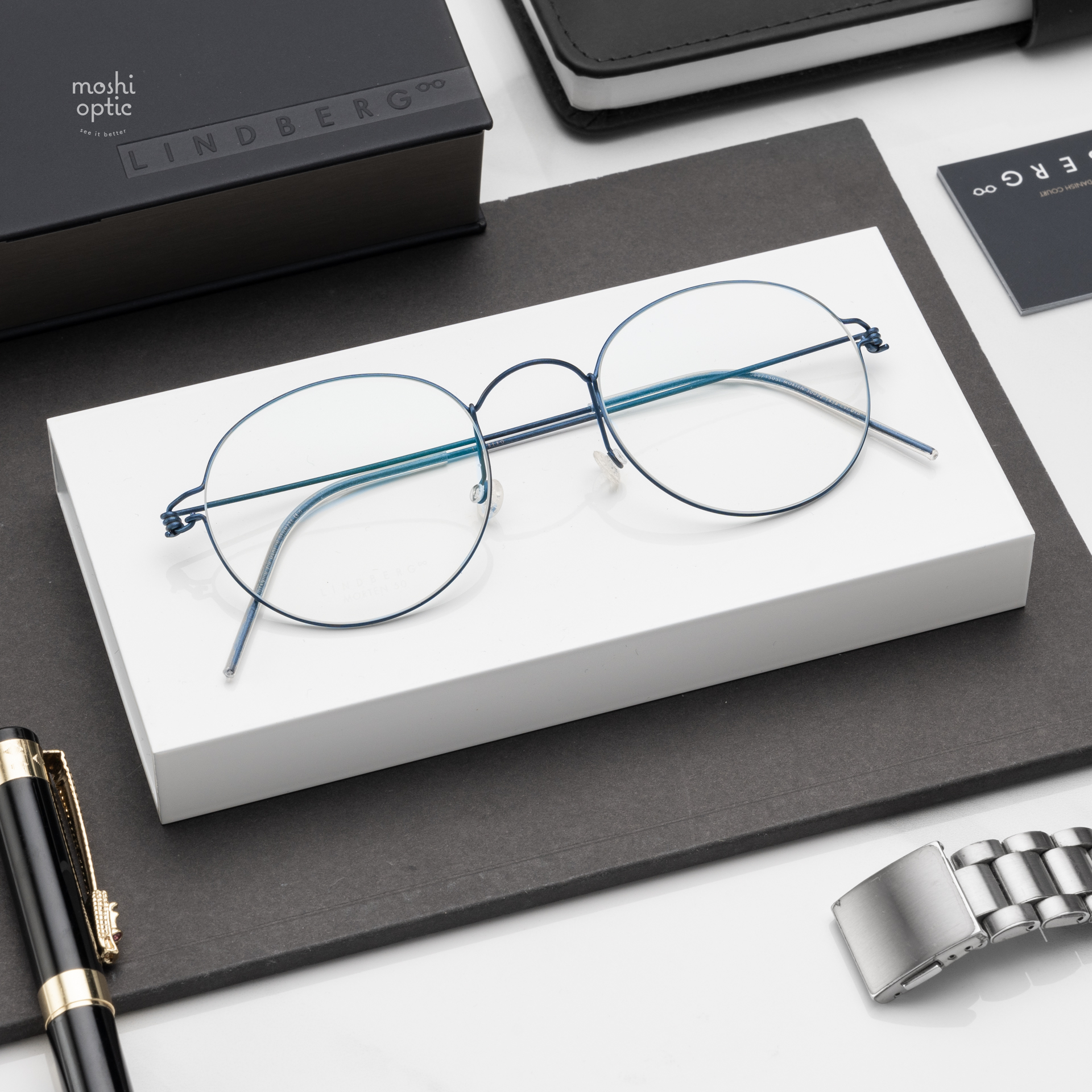 แว่นสายตา Lindberg Air Titanium Rim 088 1505L Morten U16