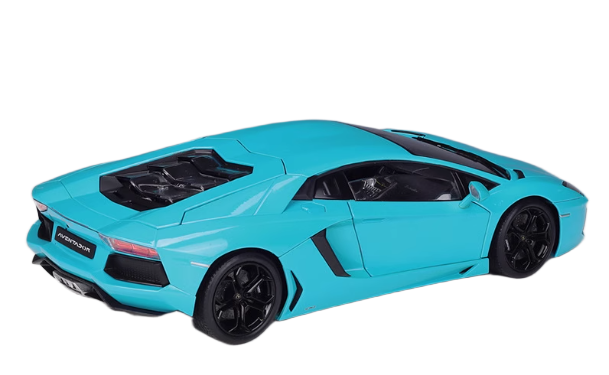 โมเดลรถยนต์ โมเดลรถสะสม โมเดลรถ 1:18 lamborghini aventador 2