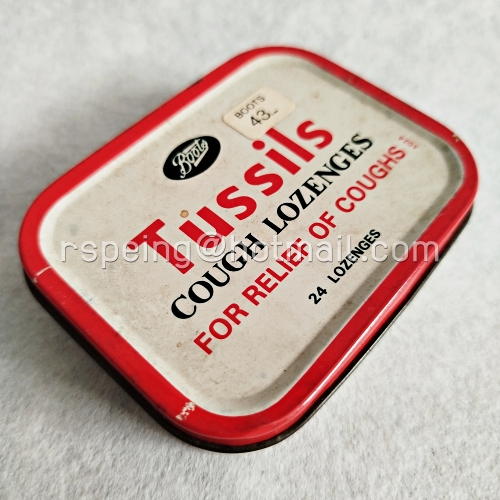 กล่องยาอม Tussils Cough Lozenges
